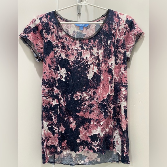 Preloved simply Vera Wang print top size S - Picture 1 of 3